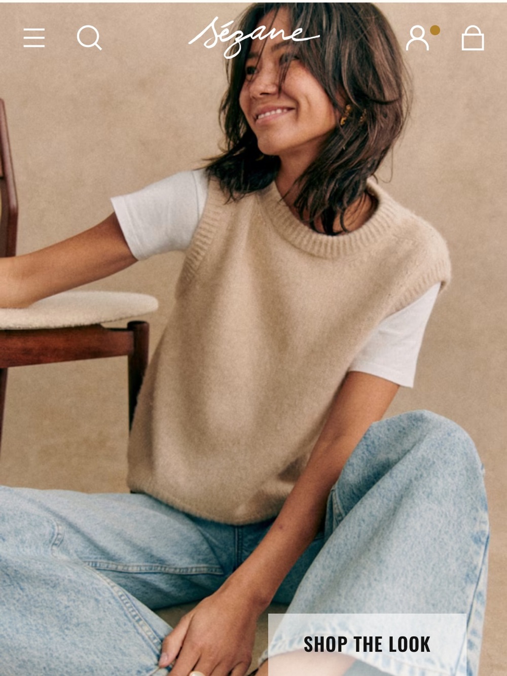 Sezane Samuel Jumper Baby Alpaca M - Picture 4 of 4